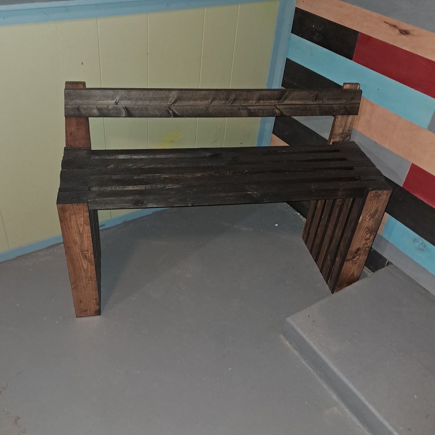 Wooden Bench - Indoor/Outdoor - Great Display For Holiday Also