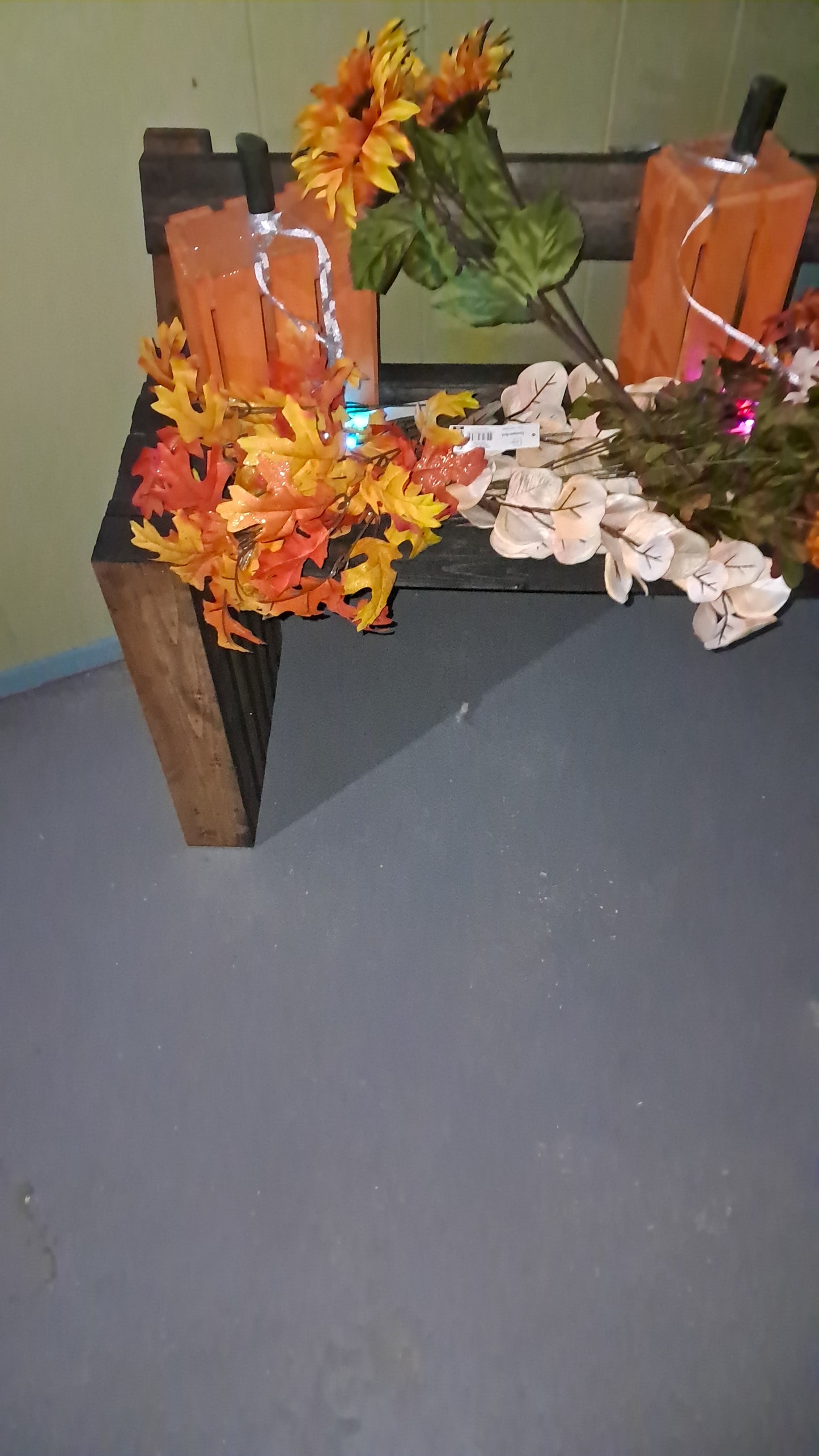Wooden Bench - Indoor/Outdoor - Great Display For Holiday Also