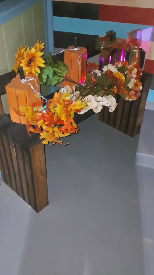 Wooden Bench - Indoor/Outdoor - Great Display For Holiday Also